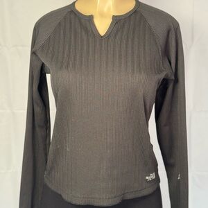 The North Face Women's Charcoal Long Sleeve Top